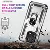 Coque de protection - E.F.CONNECTION - pour Xiaomi 13T/13T Pro - Argenté - Rigide - Support à anneau intégré