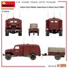 Miniart Communication Truck with Trailer Plastic Model MA37062 1/35 K-51