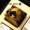 New Anime Little Nightmares Series Personalization Mechanical Keyboard Light-Transmitting Workmanship Keycap Esc Periphery Gifts