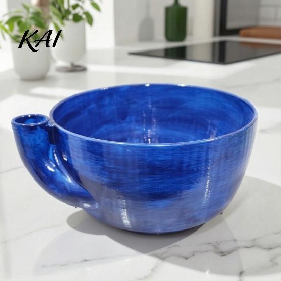 Berry Washing Bowl Self Spinning Washer, Vortex Cleaning for Strawberries Gentle Washer Blueberries, Swirl Design Fruit Drainer, Kitchen Colander