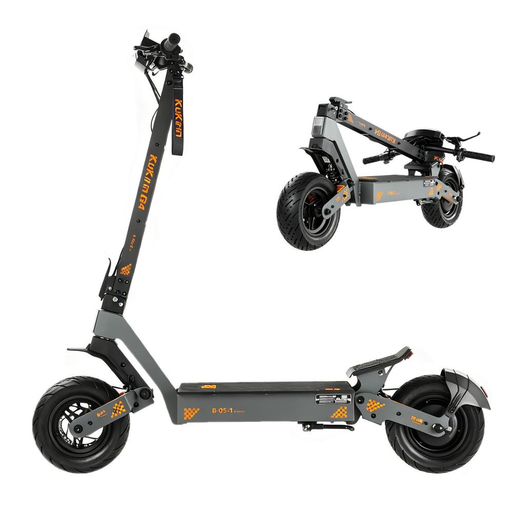 KuKirin G4 faltbarer Elektroroller 11 Zoll, 2000W Hochleistungsmotor, 60V 20Ah Hochkapazitätsbatterie, doppelte Federung vorne und hinten.