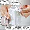 Dish Drainer with Removable Cooking Dish Kitchen Dish Drainer X 2 Bottom, Chopsticks, Ladle, Chopsticks, Cutlery, Drainer, Tool,