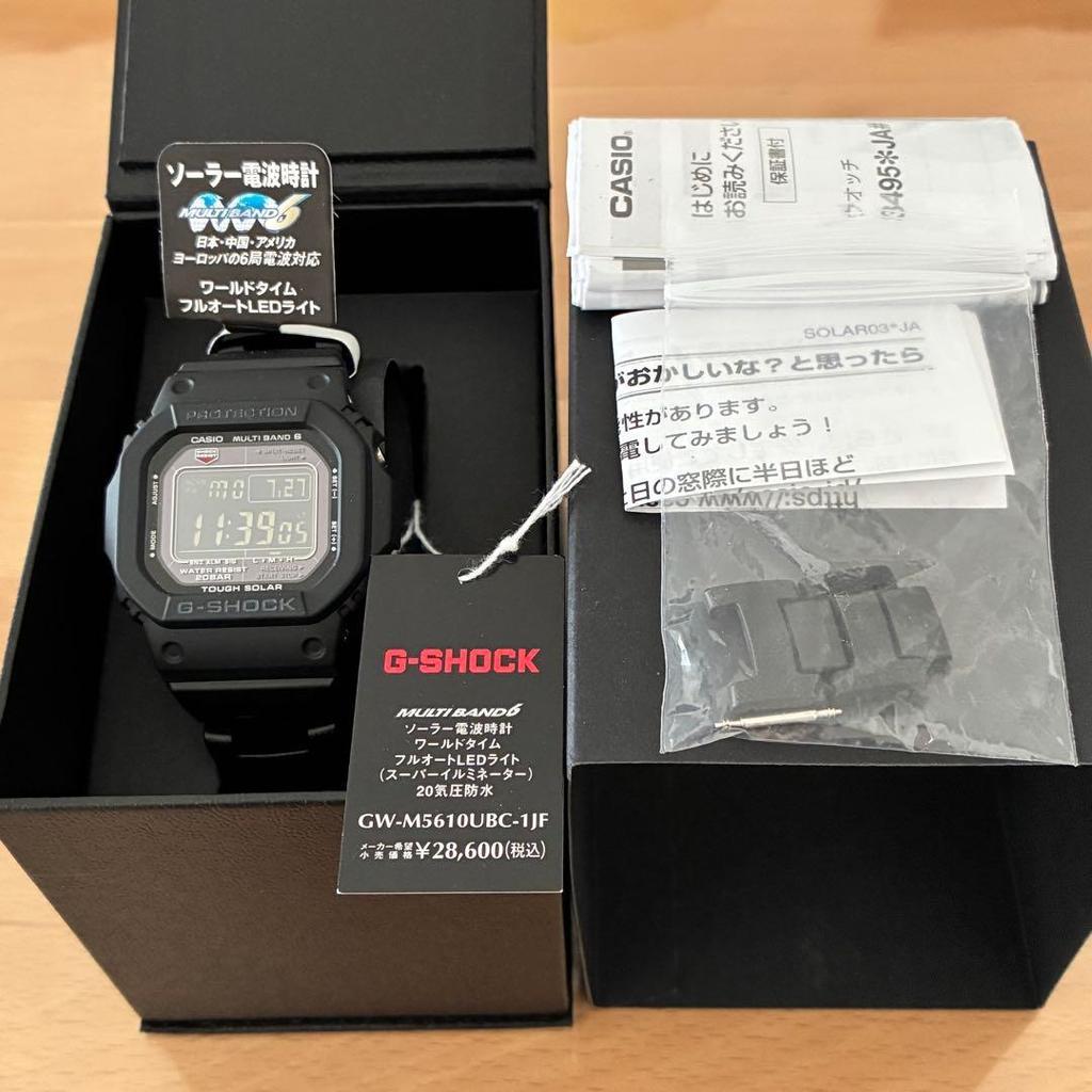 Used CASIO G-SHOCK GW-M5610UBC-1JF Composite Band
