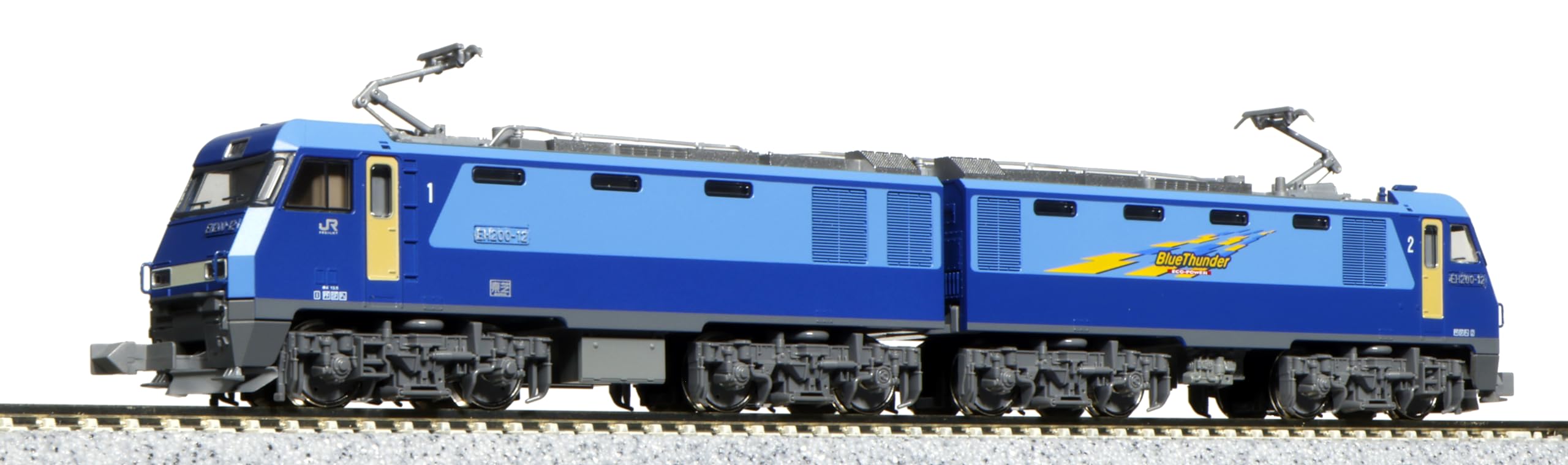 KATO N Gauge EH200 Electric Locomotive JRF Mass-Produced (No Mark) 3045-2