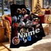 Custom Name Personalized How to Train Your Dragon Print Blanket, Home Decor, Bedroom, Sofa, Camping, Couch, Gifts for Birthday Christmas