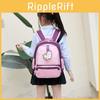 Adorable Cartoon Kids Backpack With Breathable Oxford Fabric For School Use