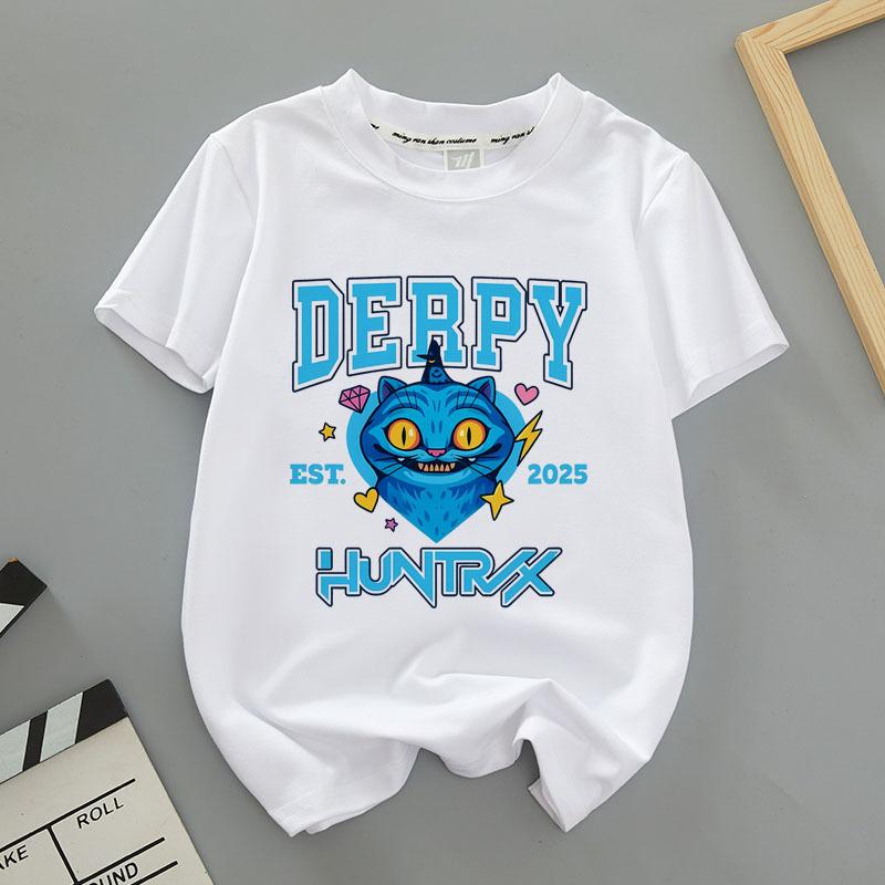 Cartoon Anime Printed Summer Comfortable Loose Soft Breathable Women's T-shirt- Soft Medium Stretch Polyester Fabric Summer Relaxed Fit Clothing