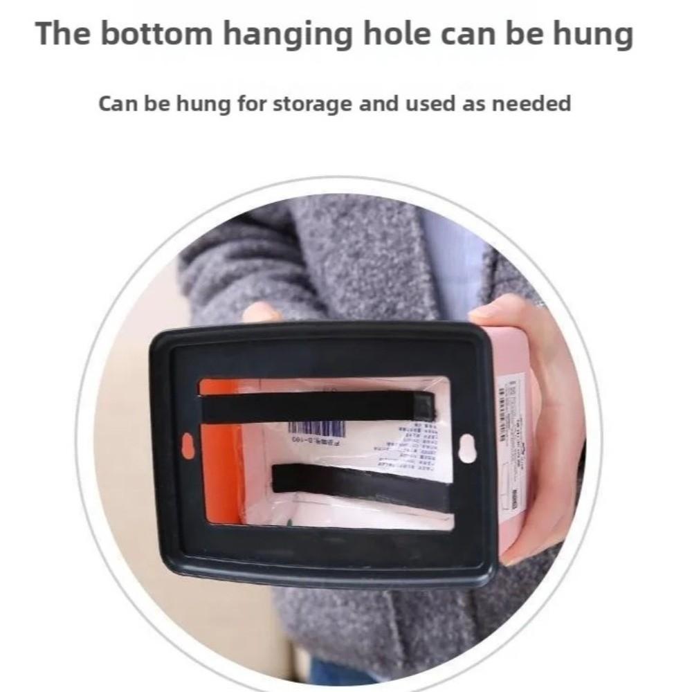 Plastic Paper Towel Box Cylinder/Square Napkin Holder New Tissue Case  Household Use