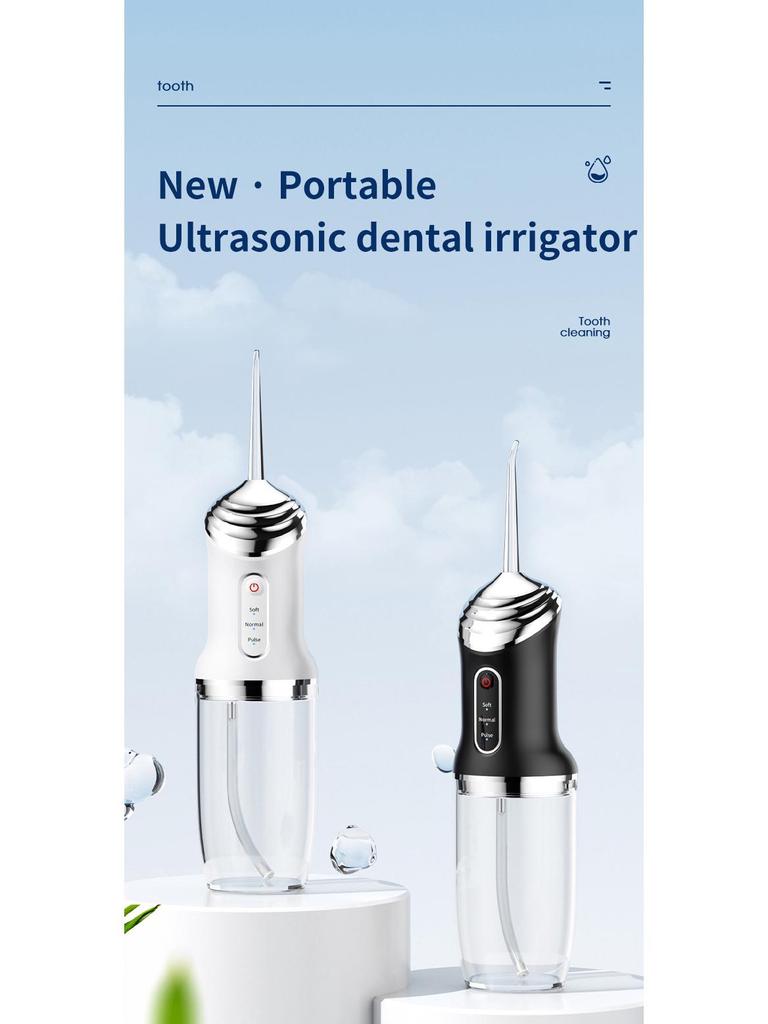 Portable Electric Water Flosser for Oral Cleaning and Descaling