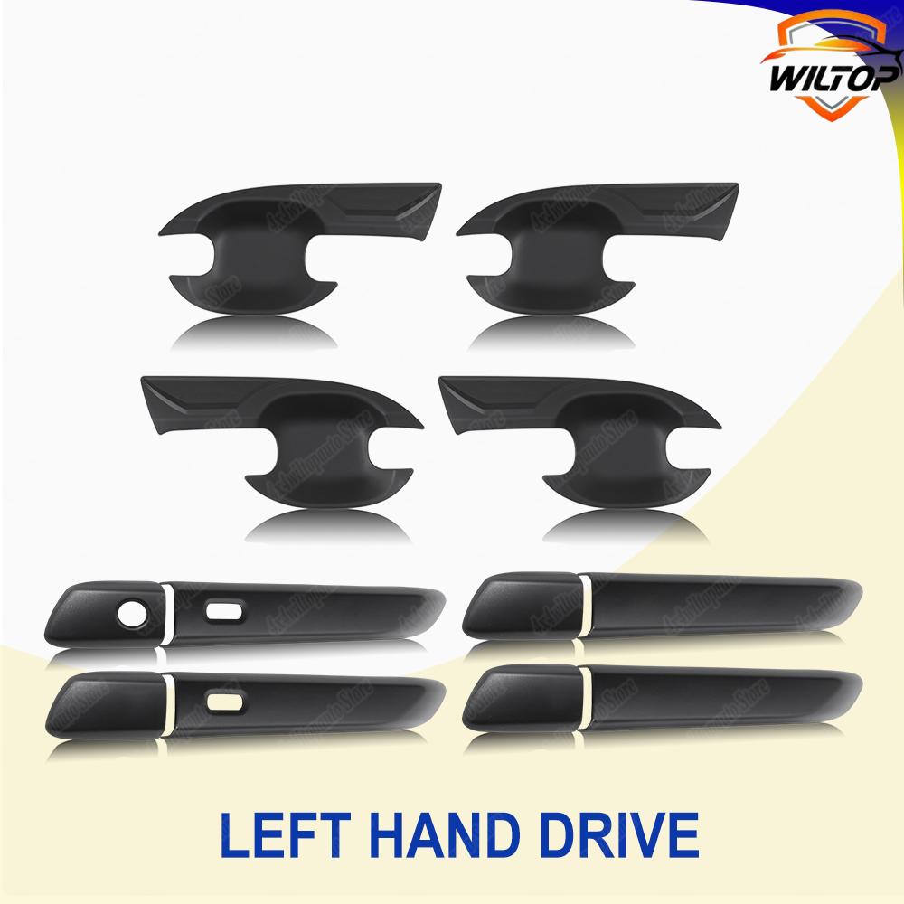 Car Body Kits for ISUZU D-MAX V-Cross DL40 AT33/35 2025 2025 Front Rear Lamp Hoods ABS Matte Black Car Exterior Accessories