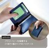 Raymay Fujii Pass Case, Gloire, Bi-fold, Black, GLP1166B