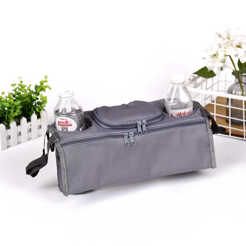 Outdoor Baby Stroller Cup Bag Organizer Baby Carriage Pram Bottle Diaper Bags Mummy Bag