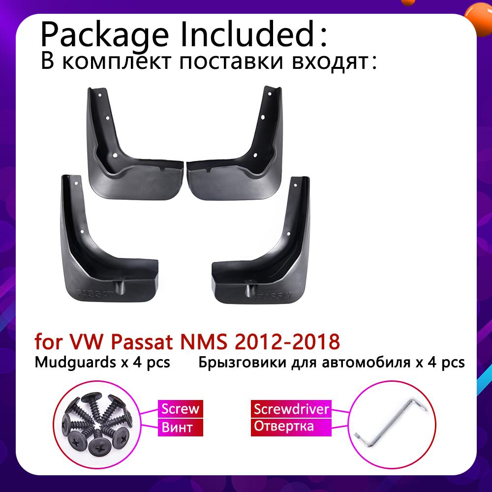 Para vw volkswagen passat nms 2012 ~ 2018 guarda-lamas para-lamas fender protetores contra respingos acessórios para carro 2013 2014 2015 2016