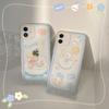 Retro Smile Wash Bath Bear Kawaii Japanese Phone 14 Case For Iphone13 11 12 Promax Xs Max Xr 7 8 Plus Case Cute Clear Cover 1086