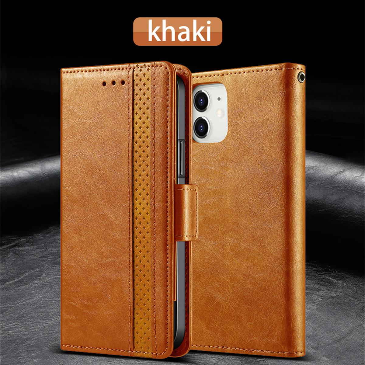 

Многофункциональный кожаный чехол-книжка с магнитной застежкой для Blackview A80/A52/Oscal C80/C70/Shark9 5G/Wave 6C/Wave 8C...Где мода встречается с функциональностью Blackview Wave 8C хаки