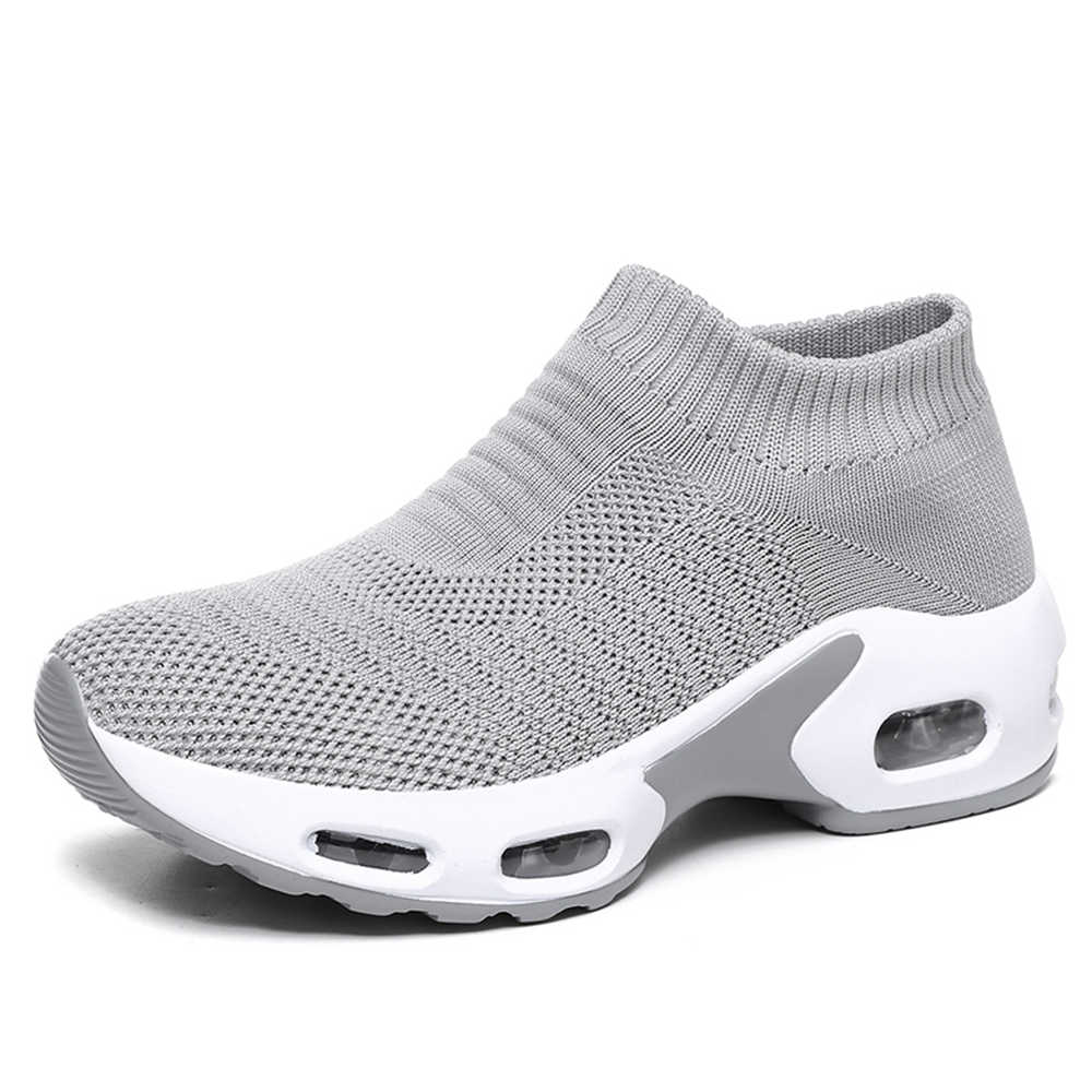 Fashion Two Tone Key Height Sport Sneakers Woman Loafers Casual Tennis For Lady Running Shoes Husband Hit Dropship Second Hand