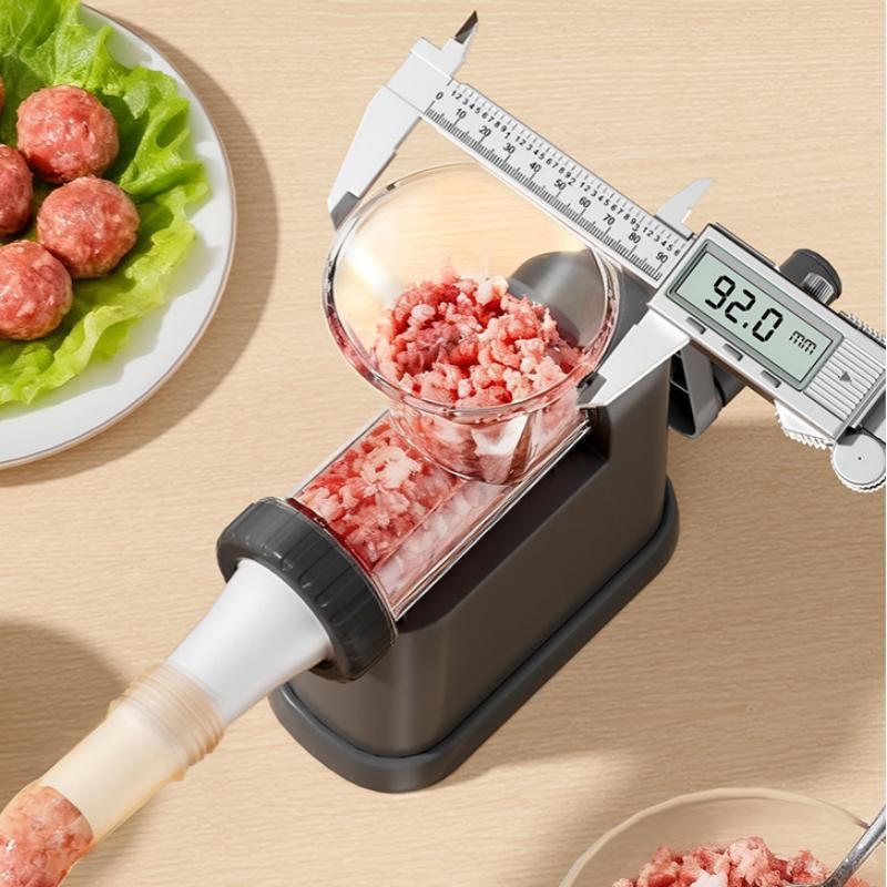 Manuel Pølsefyldningsmaskine Hjemmelavet Pølsefylder Pølsesprøjte Pølsefylder Gadgets Manuelt Kødindsprøjtningsværktøj