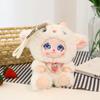 Cute Duck Bear Sheep Plush Doll Toy Pendant Keychain Ornaments Backpack Bag Hangings Decoration Car Keyring For Women Gift
