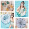 Swim Rings with Float Seat for 1-5 Years, Baby Swimming Rings with Safe Handle