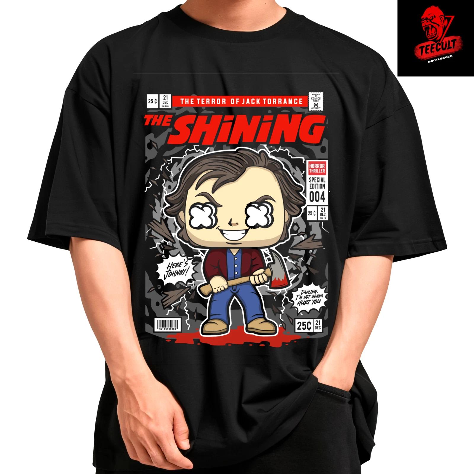 Men s and Women s T-shirts The Shining Retro Horror Movie Character Funko Pop Unisex XXXXL