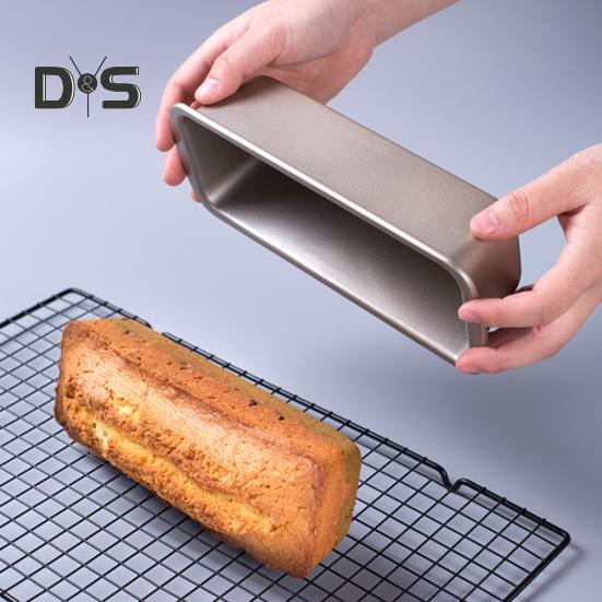 Cake Mold Non-stick Toast Box High Temperature Resistant Carbon Steel Baking Mold for Home Kitchen Party