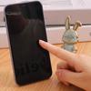 Foldable Bunny Phone Stand Cute Rabbit Phone Holder for Desk Adjustable Phone Bracket for All Mobile Phones