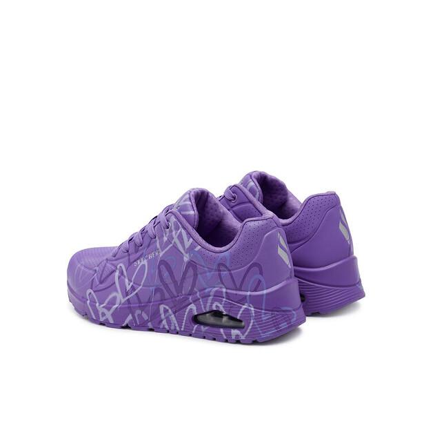Skechers кроссовки Uno - Spread the Love 155507/PUR фиолетовый