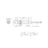 4mm DC 5V NPN NO LJ12A3-4-Z/BX-5V spínač indukčního snímače přiblížení
