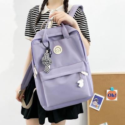 Waterproof School Bag Large Capacity Laptop Book Bag Lightweight Women Backpack  School Use