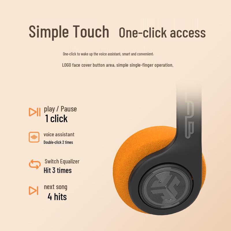 JLab Rewind 2 Retro Bluetooth Headphones