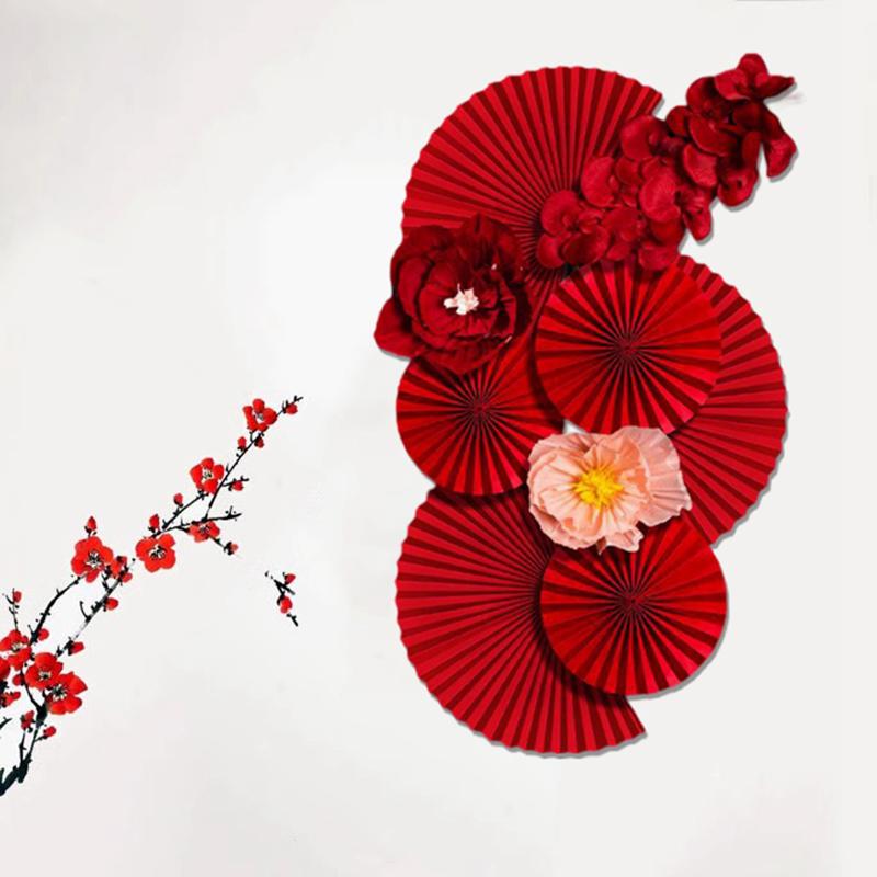 1 Set Chinese New Year Decorations  Chinese Wedding Ornament Lunar New Year Wall Accessories Year Of The Horse  Decor