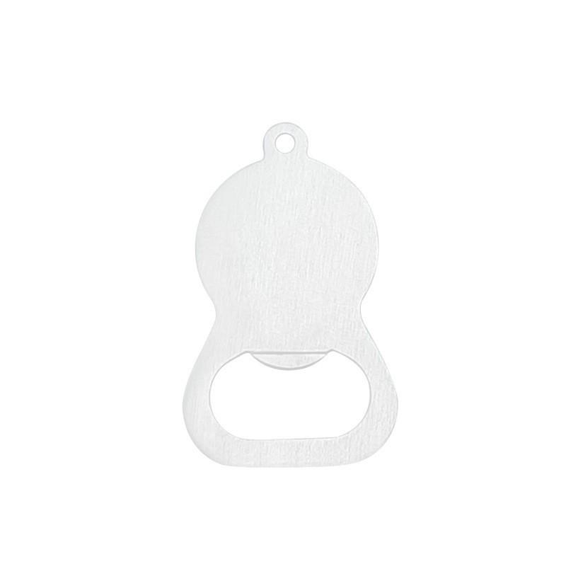 Stainless Steel Multi-Functional Bottle Opener Screwdriver Keychain Pendant