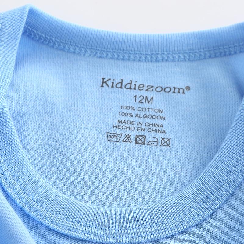 Baby Clothes Short Sleeve Cotton Baby Girl Clothes O-neck Cartoon Infantil Baby Boy Clothes Newborn Toddlers Jumpsuits Pajama Clothing BDS10