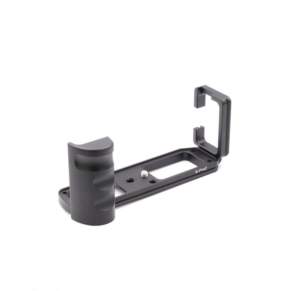 Kinokoo Metal L-Shaped Quick Release Plate Bracket for Fujifilm X-E3/X-PRO2/X-PRO1/X-T100/X-T3 with 1/4" Screws (X-PRO2)