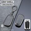 High-End Metal Protective Shell for Peugeot 307/308/408 Key Cover - Full Coverage with Buckle