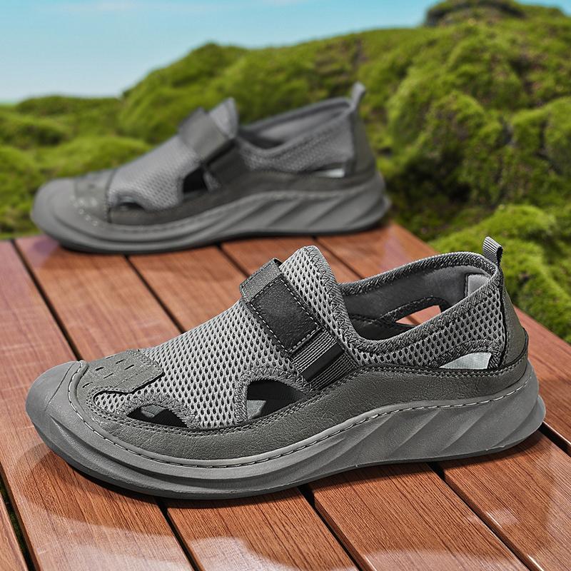 Fashion CYYTL Mens Sandals Casual Shoes Outdoor Summer Slippers Beach Walking Slides Comfort Luxury Designer Leather Lightweight Fashion
