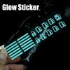 Car Window Lifter Luminous Button Sticker Switch Window Button Night Fluorescent Decals Stickers Auto Interior Decor Accessories