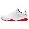 Air 11 CMFT Low Bianco Rosso Varsity Scarpe da Ginnastica da Uomo Nere CW0784-161