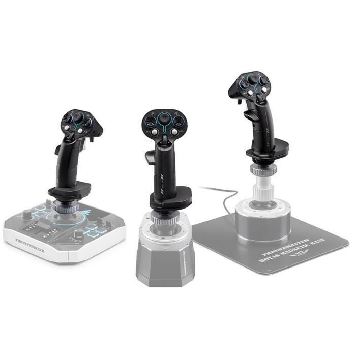 Poignée additionnelle - THRUSTMASTER - Sol-R 3 AVA Add-On Grip - Technologie HEART - 21 boutons - 6 axes