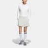 Adidas Super Stretch Sk Logo Label Waistband Comfortable Casual Skirt Women Skirts Linen-Green HG1718