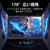 Mobile Monitor Inch 4K Thin and Lightweight Mobile Display Screen Ratio 60Hz VESA Compatible Wide Color Gamut 500nits High Brightness Compatible with