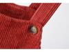 Cross2026 Kids' Corduroy Overalls - Korean Style for 0-3 Years, Versatile Spring/Autumn Wear