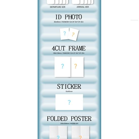 SEVENUS - 3rd Mini Album - WHITE FALL (DEPARTURE VER)