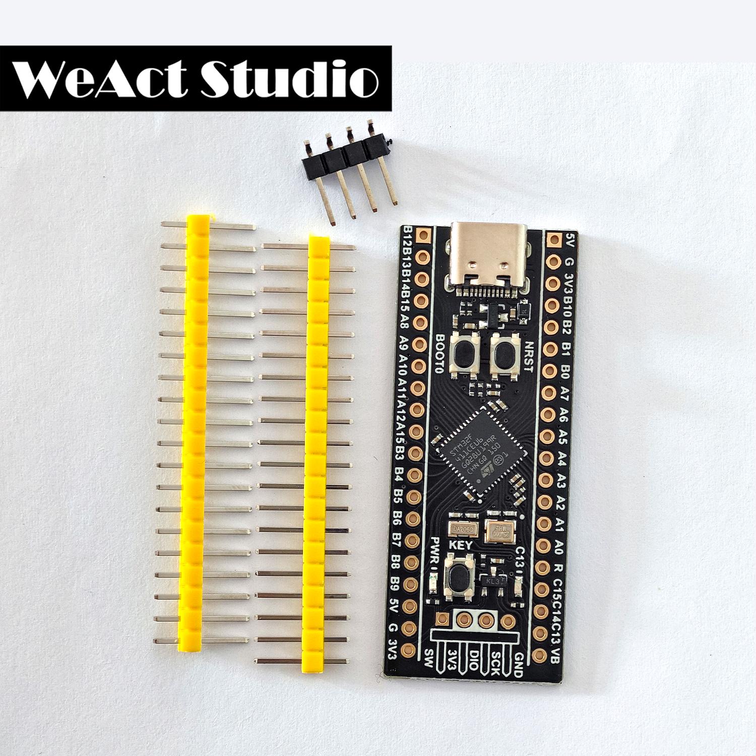 

WeAct BlackPill STM32F411CEU6 STM32F4 STM32 Основна плата Розробка навчальної плати Micropython
