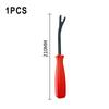 Universal Auto Repair Tool Kit: Includes Car Door Panel Clip Remover, Audio Modifier, Headlight Opener, and Screwdriver Pliers.