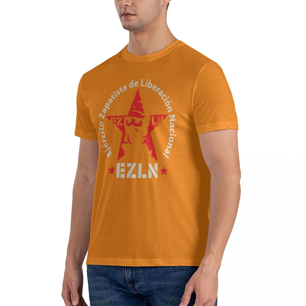

Zapatista Ezln Star Tierra Y Libertad 2024 Fashion T-Shirt Men Cotton Short Sleeve Designer T Shirt Y2K Anime Oversize t-shirts 2XL