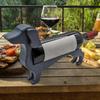 Single Wine Bottle Holder  Dog Decorative Tabletop Wine Rack Dachshund Dog Wine Holder Unique Home Bar Decor Novelty