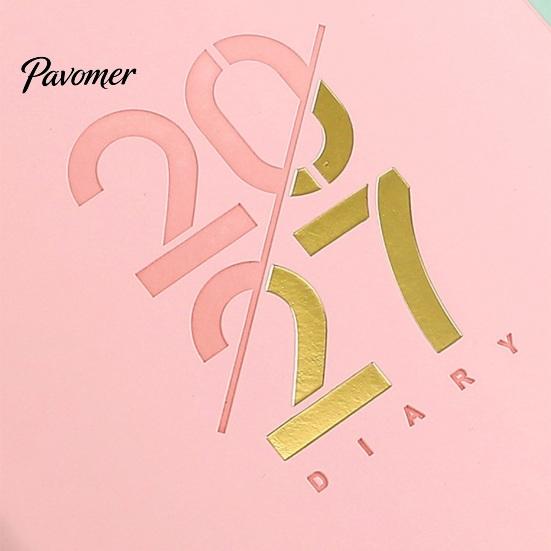 2027 Daily Planner with Monthly And Annual Schedule, A5 Thick Ink-proof Paper Portable Office Stationery Agenda Notebook, Durable PU Leather