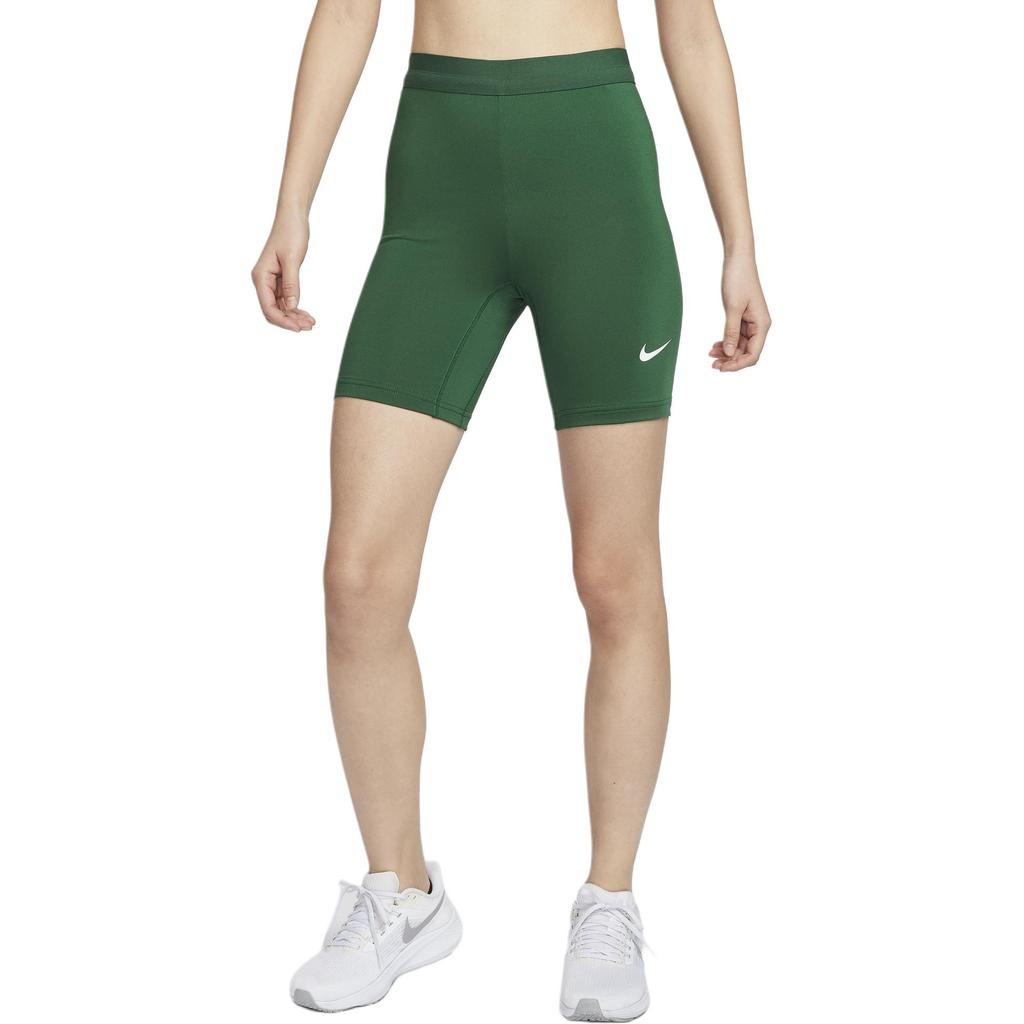 New Nike Dri Fit Sports Shorts Women's Canyon Green IB8900-341