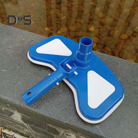 Perie de piscină cu port de aspirație sigur Design ergonomic Perie de piscină de calitate profesională Instrument de întreținere a piscinei Accesoriu de curățare